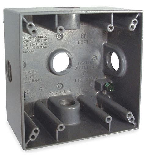 double gang exterior electrical box grainger|grainger bell box.